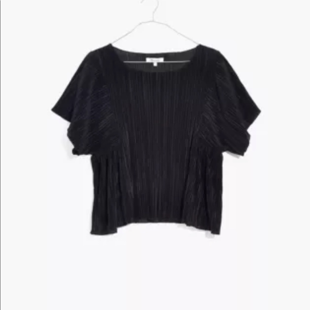 Madewell texture and thread top